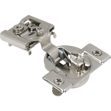 Hardware Resources 105Deg 3/4In. Overlay Dura-Close Self-Close Compact Hinge W/ Press-In 8 Mm Dowels 8390-6-000